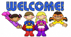 Free Super hero Clip Art Borders | elementary organization ...