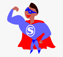 Png - - African American Cartoon Superhero #349200 - Free ...