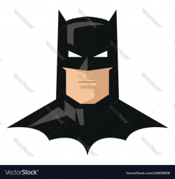 Clipart comic superhero batman in his iconic
