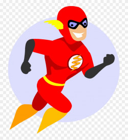 The Flash Clipart At Getdrawings - Super Hero Cartoon Image ...