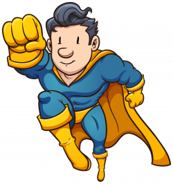 Superhero male clipart - Clip Art Library