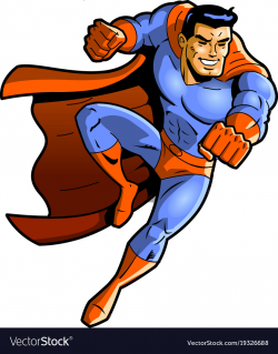 Superhero clipart punch