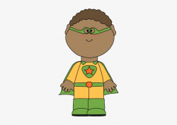 Back To School Clipart Superhero - Little Boy Super Hero ...