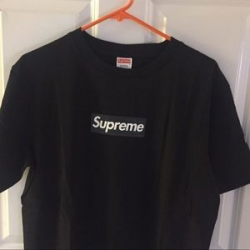 Supreme Box Logo Tee DOUBLE BLACK
