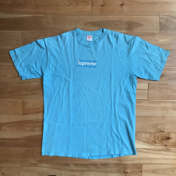 Supreme Baby Blue Box Logo Tee XL #573 – famshop