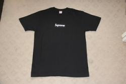 Details about Supreme Box Logo T-Shirt Tee (Black, Size XL)