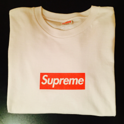 20th ANNIVERSARY SUPREME BOX LOGO T- SHIRT. 10/10 ...