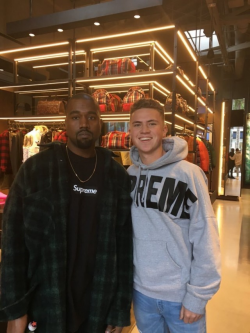 Kanye West In Beverly Hills Wears Faith Connexion Flannel ...