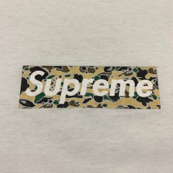 2002 Bape Psyche Camo #3 Box Logo Tee Shirt 