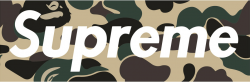Supreme bape Logos