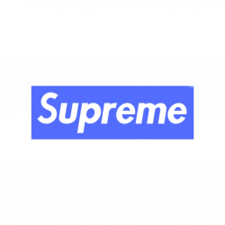 supreme logo blau blue marken_lover...