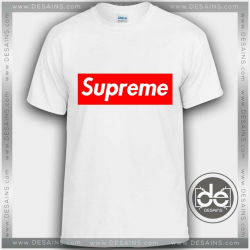 Buy Custom Tshirt Supreme Logo Tshirt Mens and Womens