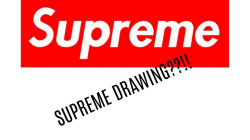 Supreme Box Logo Drawing?! | Joe Day - YouTube