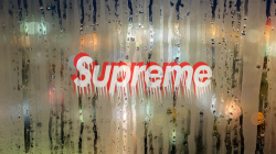 HD Drippy Supreme logo cool background/wallpaper (hypebeast ...