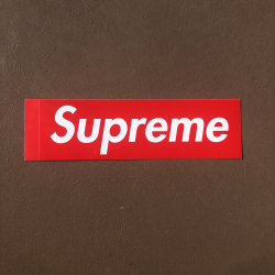 Supreme Logo Box Sticker