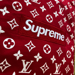 Supreme Louis Vuitton Box Logo Hoodie