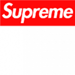 Supreme Logo - Roblox