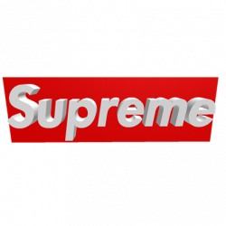 Supreme Logo - Roblox