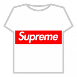 Supreme Logo - Roblox