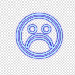 Blue sad emoji transparent background PNG clipart | HiClipart