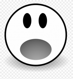 Yikkp6e4t Face Clip Art Black And White - Surprised Face ...