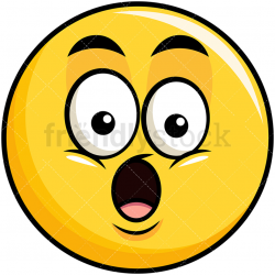 Surprised Smiley Clipart