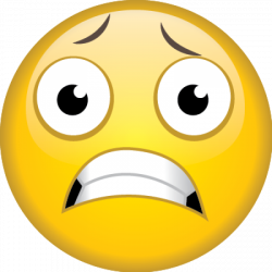 Scared Emoji Clipart