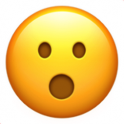 Face with Open Mouth Emoji (U+1F62E)