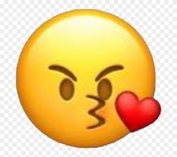 Emoji Heart Kiss Kissemoji Angry Mad Love Heartemoji, HD Png ...