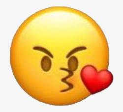 Emoji Heart Kiss Kissemoji Angry Mad Love Heartemoji - Angry ...