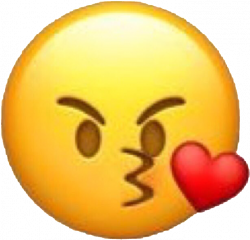 Emoji Heart Kiss Kissemoji Angry Mad Love Heartemoji Clipart ...