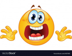 Panic emoticon