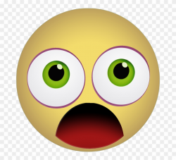 Graphic, Emoticon, Smiley, Scared, Shocked, Yellow - Medo ...