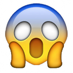 Scared Emoji Clipart