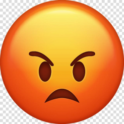 Angry emoji illustration, Emoji Anger Emoticon iPhone, angry ...