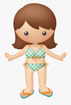 Swimming Clipart Family - Girls Pool Party Clipart #111318 ...