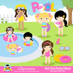 Free Friends Swimming Cliparts, Download Free Clip Art, Free ...