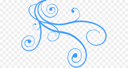 Blue Swirl Cliparts - Making-The-Web.com