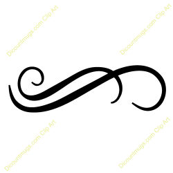 Decorative swirl clipart 2 » Clipart Portal