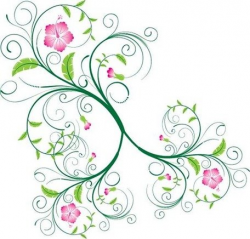 Free Free Swirl Floral Clipart and Vector Graphics - Clipart.me