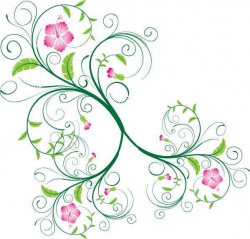 Swirl Floral Vector clip arts, free clip art - ClipartLogo.com