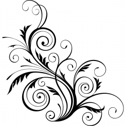 Flower swirl clipart 6 » Clipart Portal