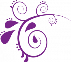 A Purple Purple Swirl 2 Clip Art at Clker.com - vector clip art ...