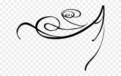Decorate Clipart Swirl - Swirl Clipart Transparent Background - Png ...