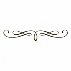 Fancy Underline Swirls Transparent ❤ liked on Polyvore featuring ...