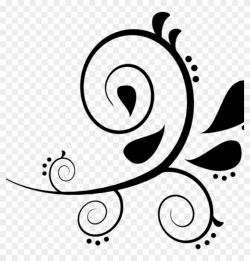 Swirl Clipart Fall Clipart Hatenylo - Black Swirls Transparent ...
