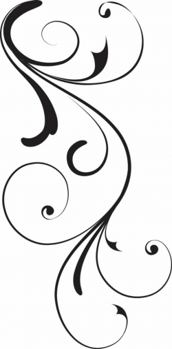 Heart swirls clipart free clipart images | Cards | Swirl tattoo ...