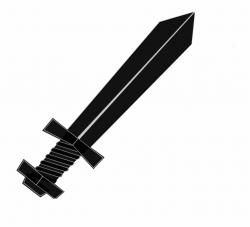 Sword Png Black And White Transparent Sword Black And ...