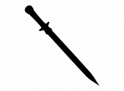 Sword Clipart Black Sword Clipart - Clip Art Library