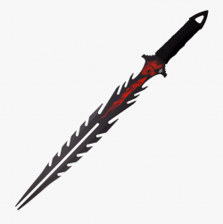 Flaming Dragon Fantasy Short Sword - Dragon\'s Tongue Warrior ...